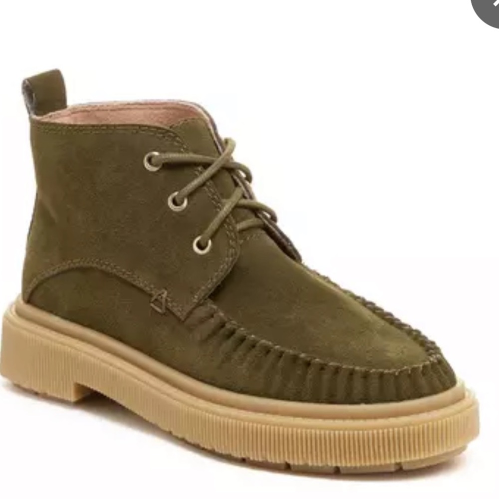 Kelsi Dagger Brooklyn Palisade Suede Platform Chukka Booties Eu 39.5 US 9